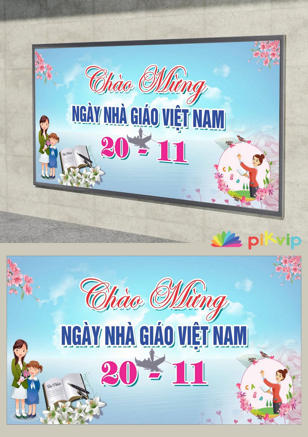  Mẫu Background Phông Nền Ngày Nhà Giáo Việt Nam 20 tháng 11 13